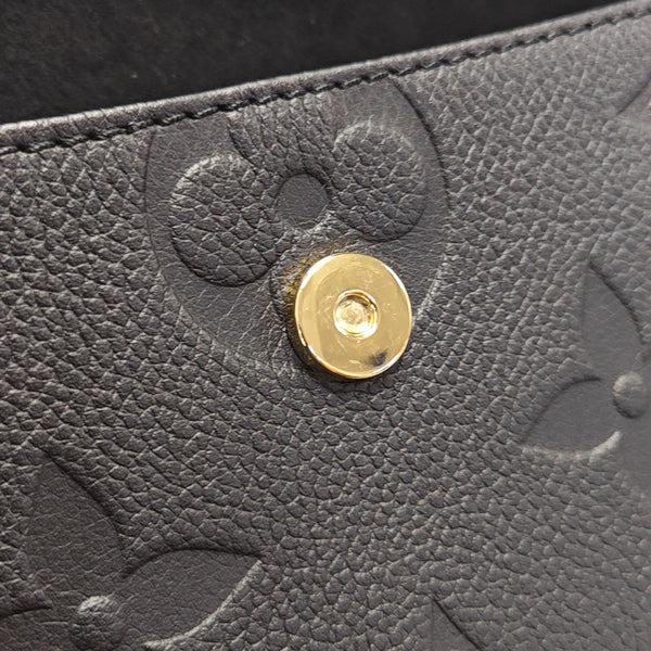 IVY Monogram Calfskin Black