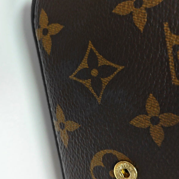 FÉLICIE Monogram Lona Revestida Marrón