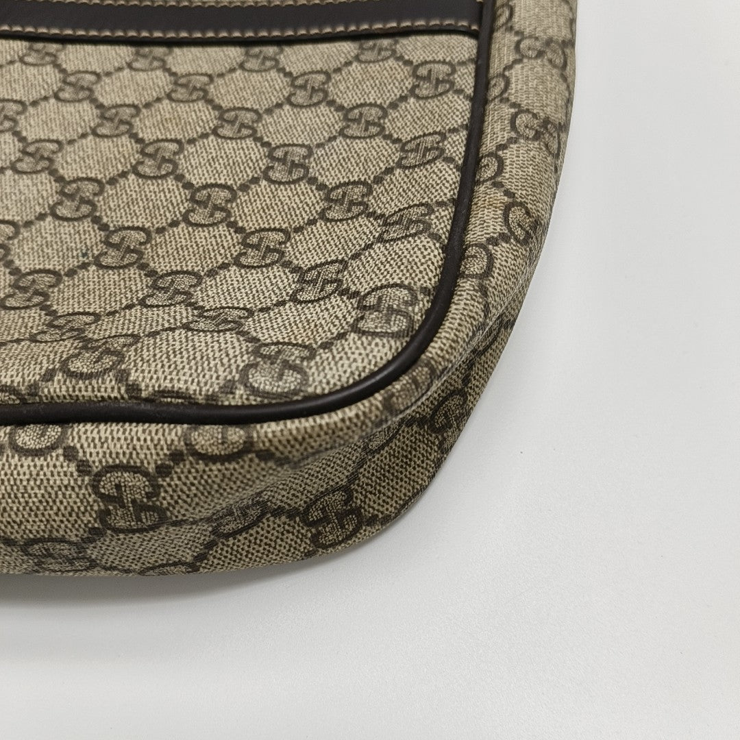 Monogram Coated Canvas Top Handle Bag Beige