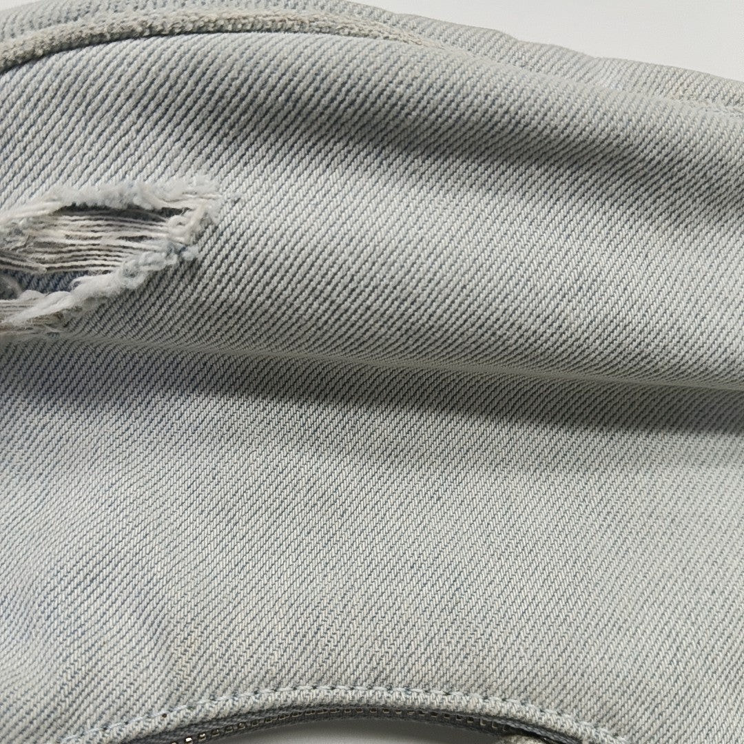 Le Cagole Mini Denim Blue
