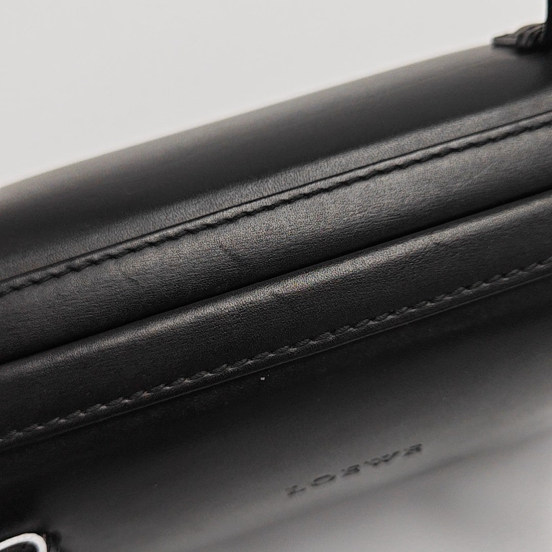 Postal Calfskin Black