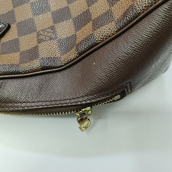BRERA Damier Ebene Coated Canvas Brown