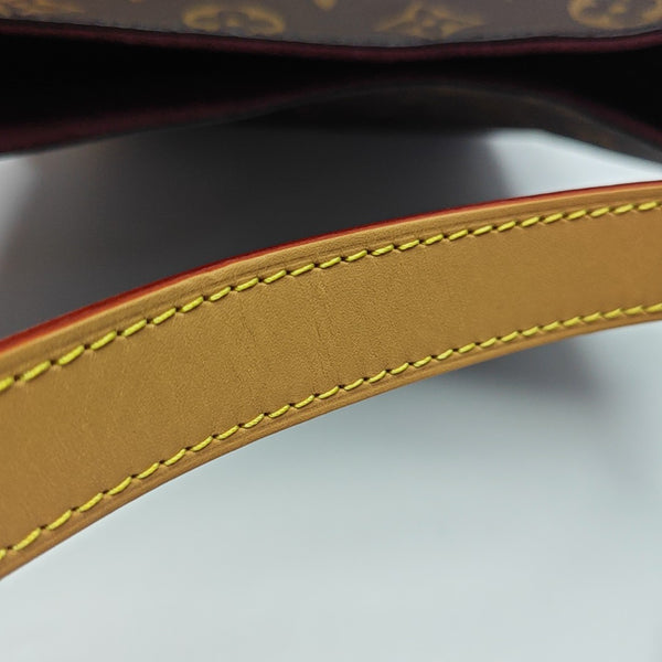 ALL IN Monogram Coated Canvas Brown