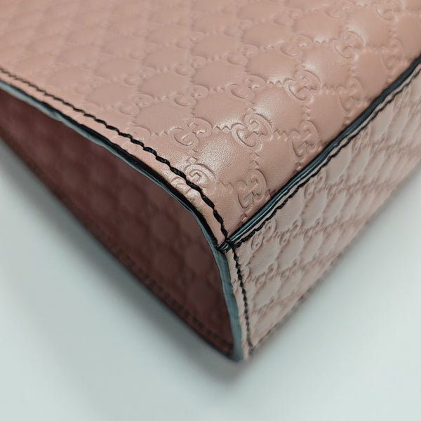 Emily Chain Monogram Calfskin Pink
