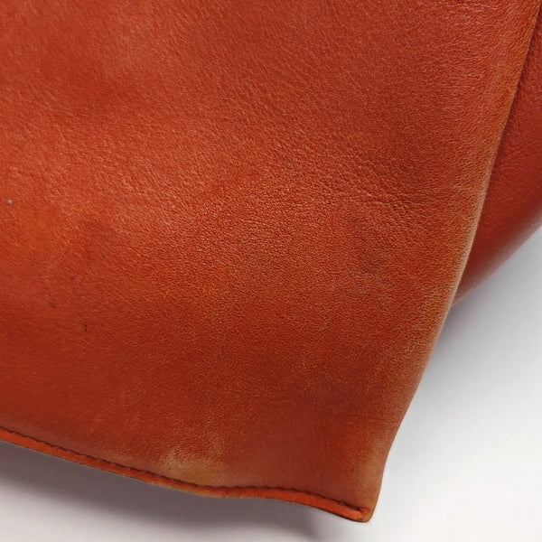 TRI FOLD Calfskin Red