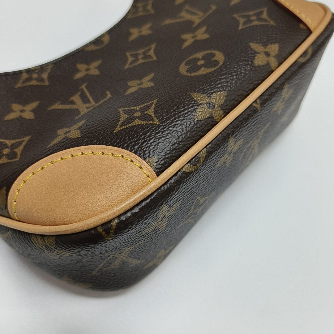 BOULOGNE Nano Monogram Coated Canvas Brown