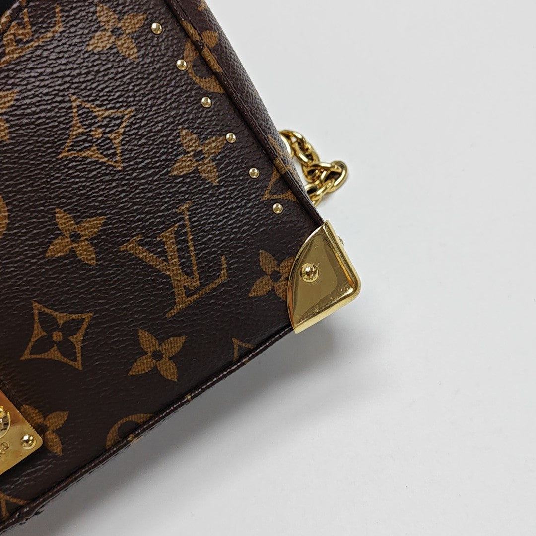 TRUNKIE Monogram Coated Canvas Brown
