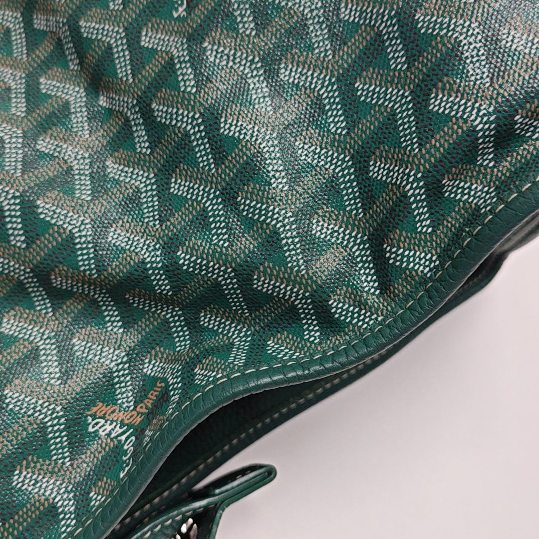 Hardy PM Coated Canvas Green