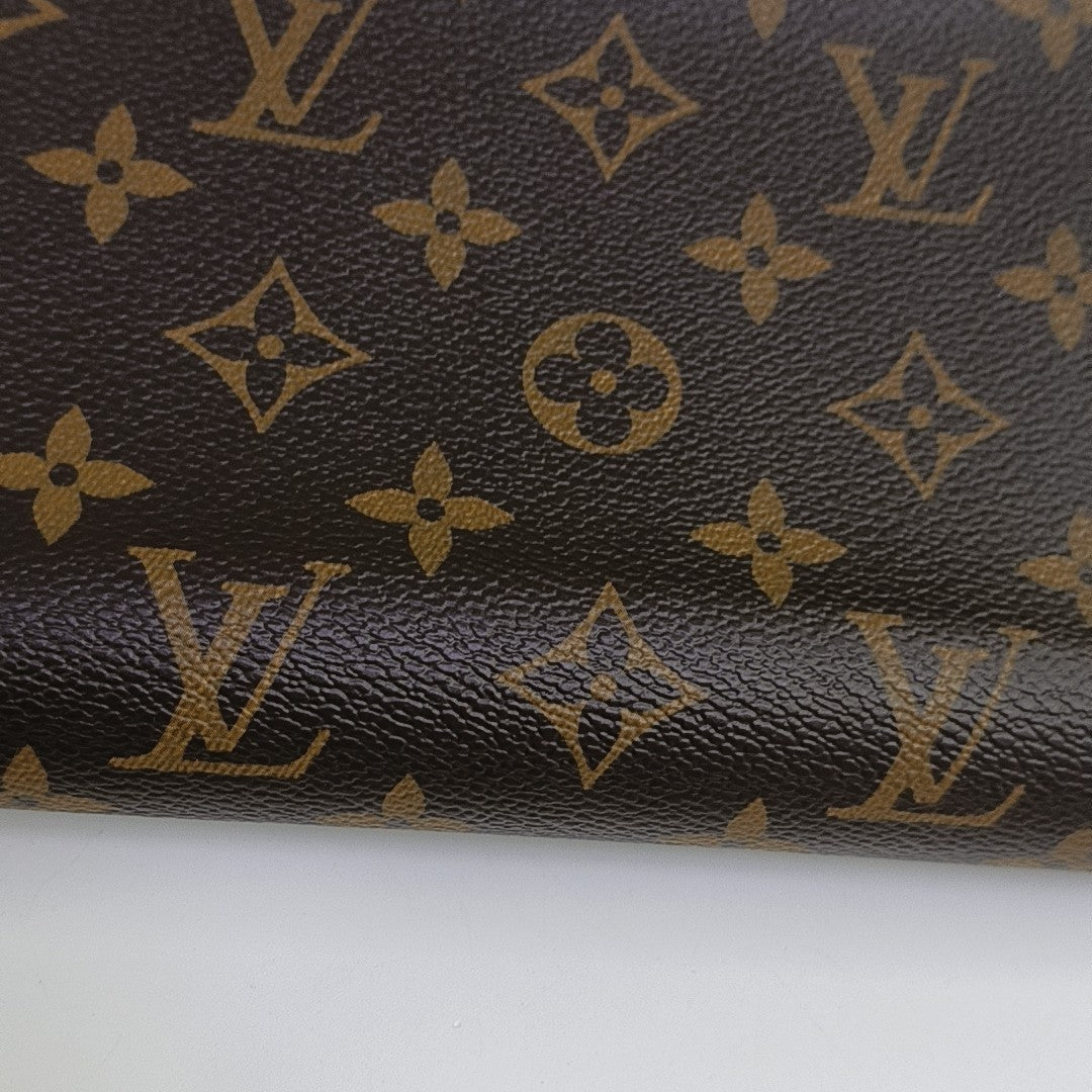 FÉLICIE Monogram Coated Canvas Brown