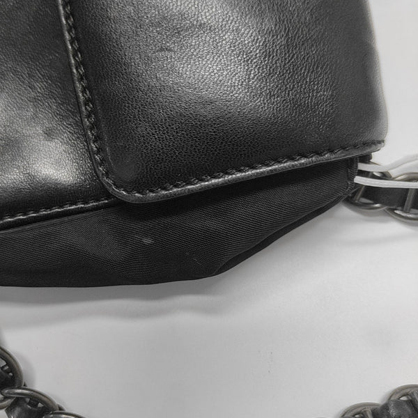 Lambskin Shoulder Bag Black