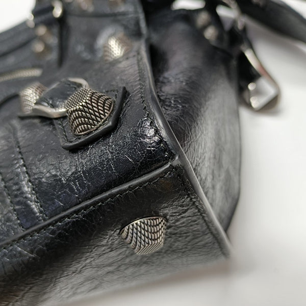 Lambskin Shoulder Bag Black