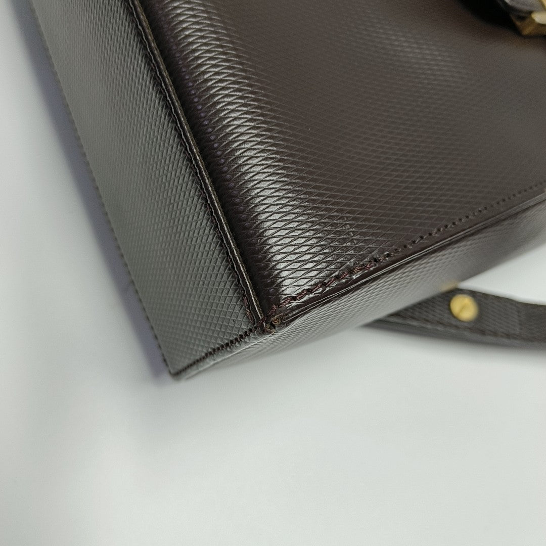 Leather Backpack Brown