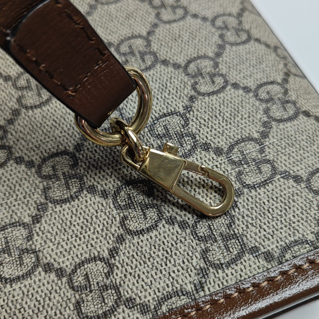 Retro Mini Monogram Coated Canvas Beige