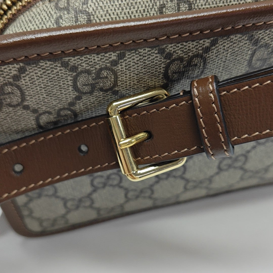 Retro Monogram Coated Canvas Brown