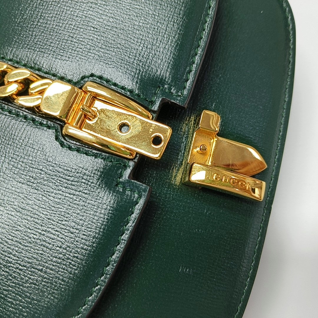 Sylvie 1969 Mini Calfskin Green