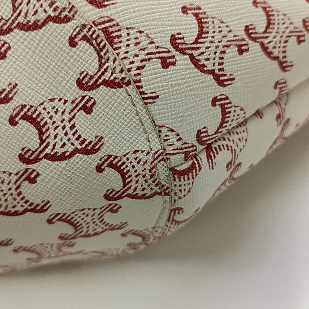 COUFFIN Medium Coated Canvas White
