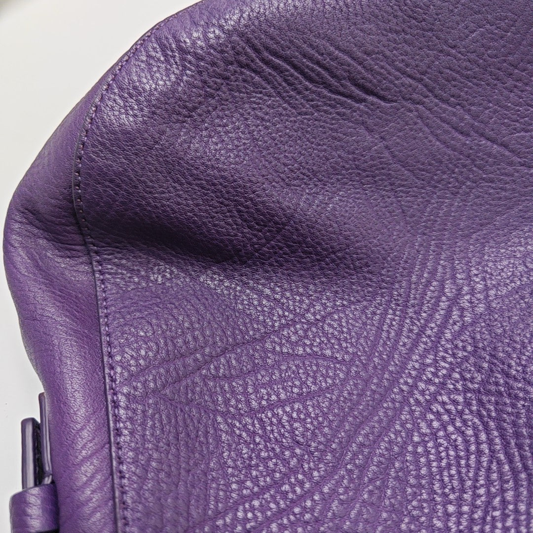 Canterbury Small Calfskin Purple
