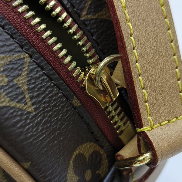 BOITE CHAPEAU PM Monogram Coated Canvas Brown