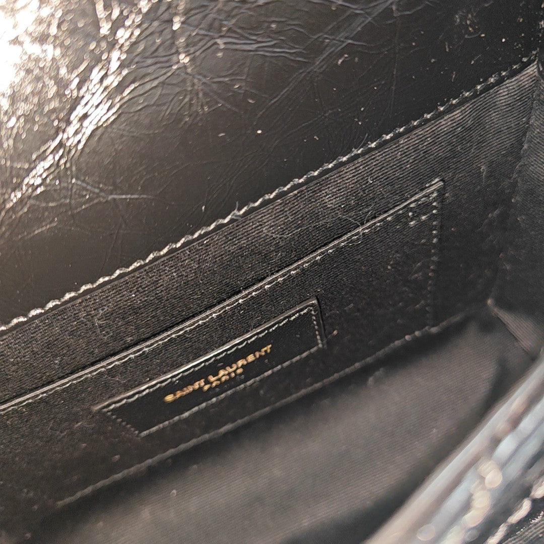 NIKI Mini Quilted Calfskin Black