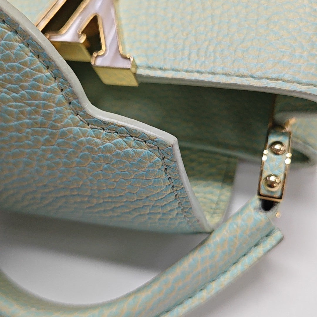 CAPUCINES Mini Calfskin Green