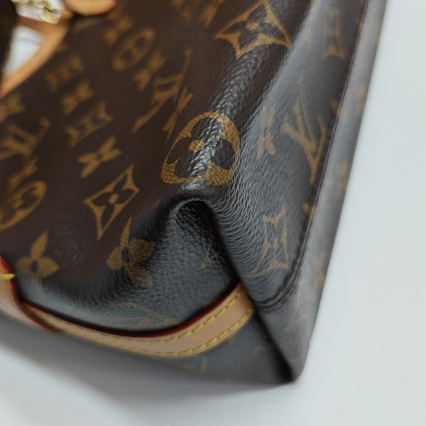 CARRYALL BB Monogram Coated Canvas Brown