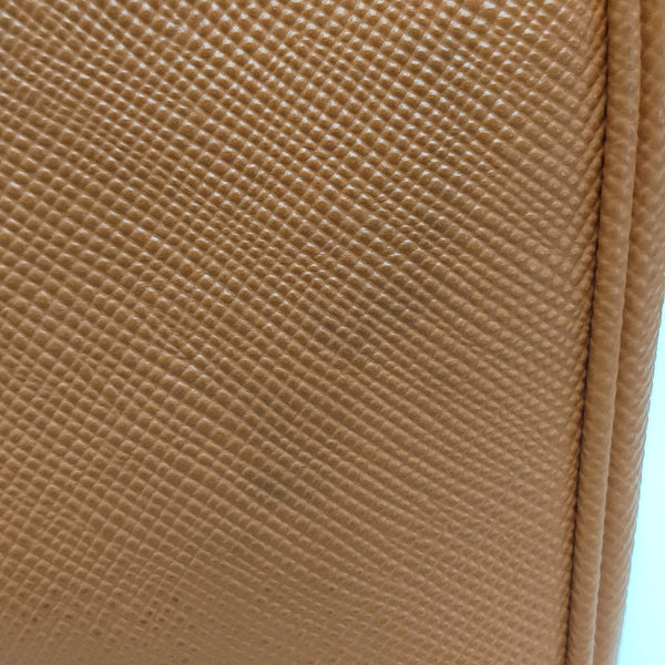 Twin Saffiano Calfskin Orange