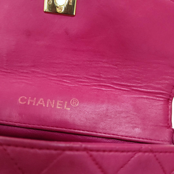 Quilted Lambskin Red