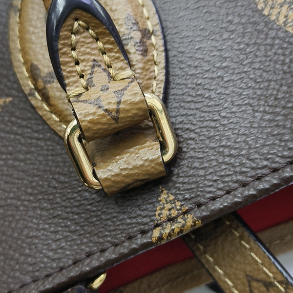 ONTHEGO GM Monogram Coated Canvas Brown