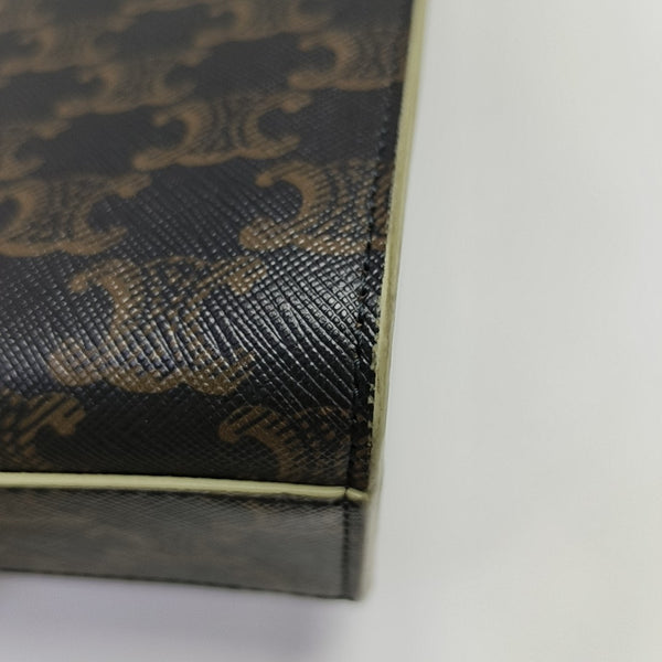 CABAS CELINE Small Coated Canvas Black