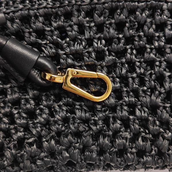 Ola Medium Straw Black
