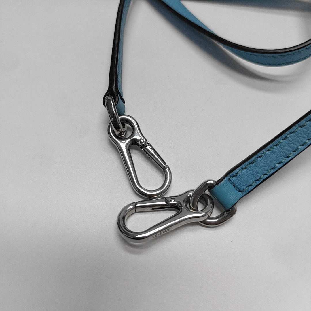 Puzzle Mini Calfskin Blue