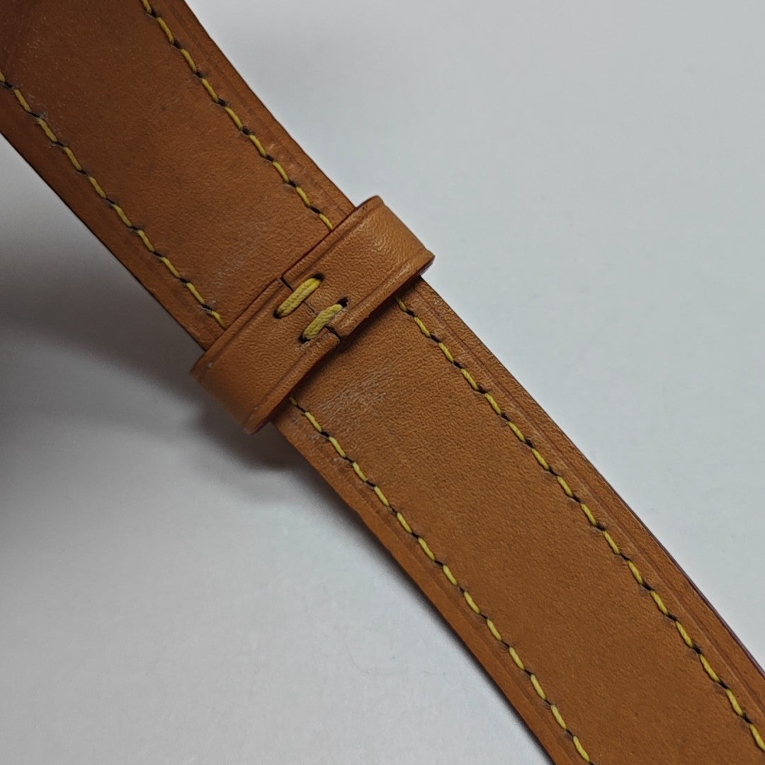 ALL IN BB Monogram Coated Canvas Brown