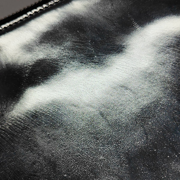 Patent Leather Shoulder Bag Silver