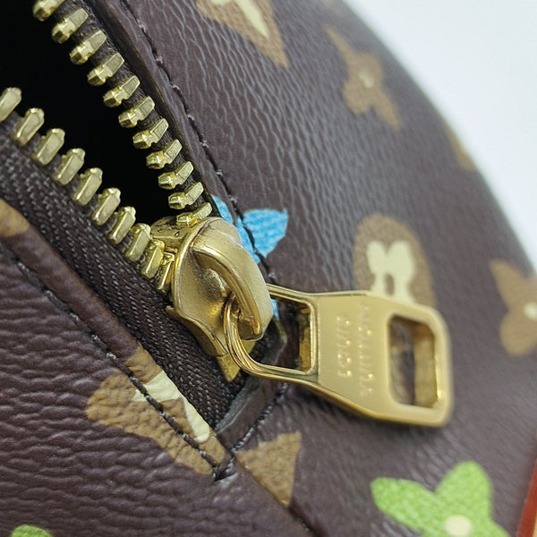 RUSH Monogram Coated Canvas Brown