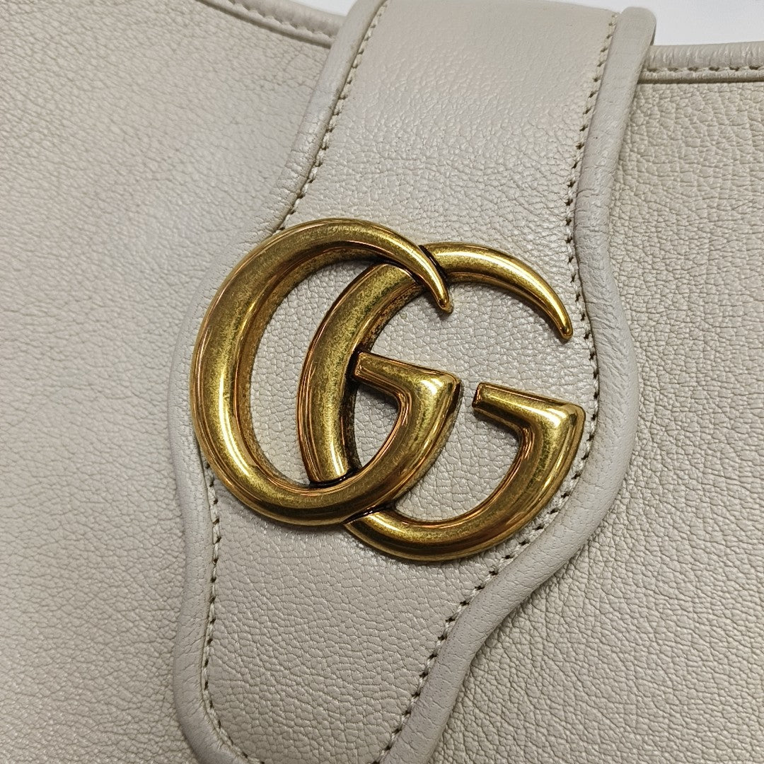 Aphrodite Calfskin White