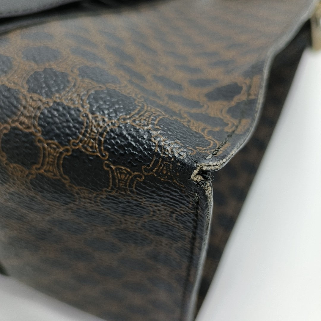 MACADAM SHOPPING BAG Coated Canvas Black