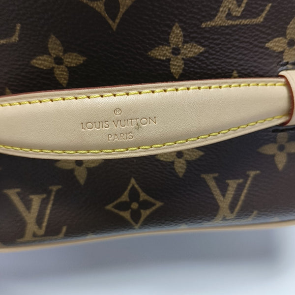 NICE Mini Monogram Coated Canvas Brown
