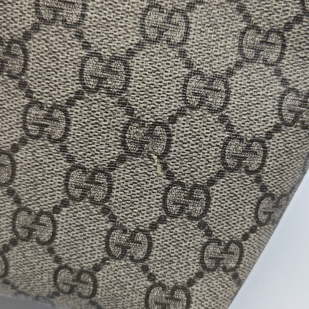 Children’s GG Bucket Monogram Coated Canvas Beige