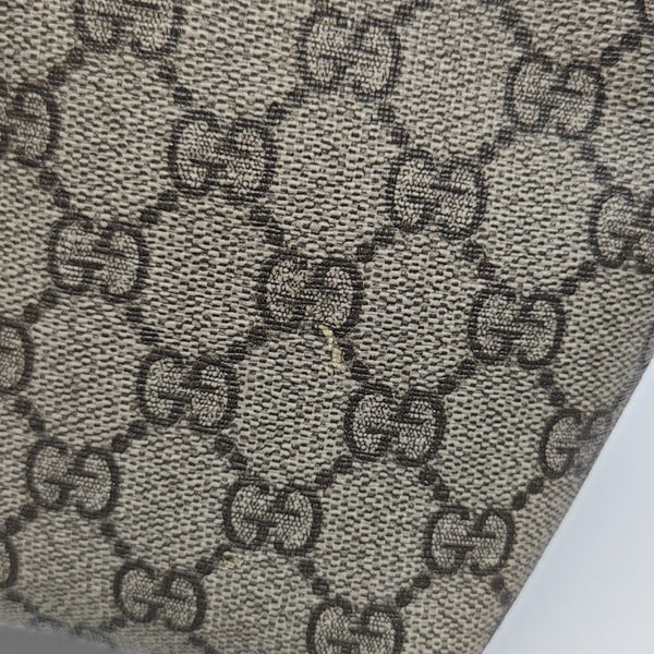 Children’s GG Bucket Monogram Coated Canvas Beige