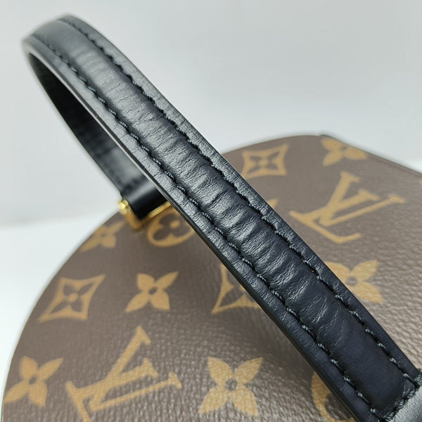 CANNES PM Monogram Coated Canvas Brown