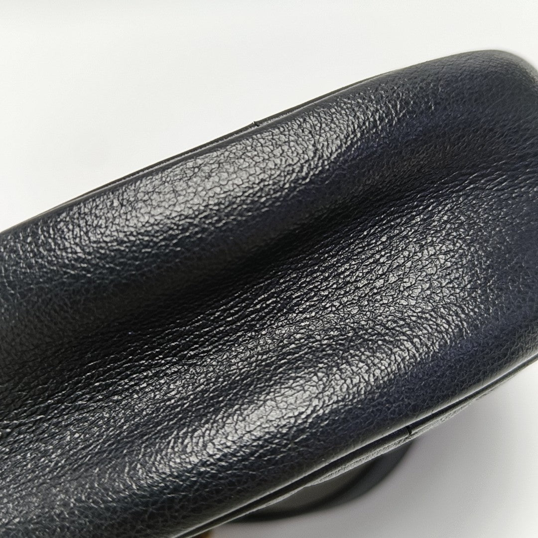 GG Marmont Mini Quilted Calfskin Black