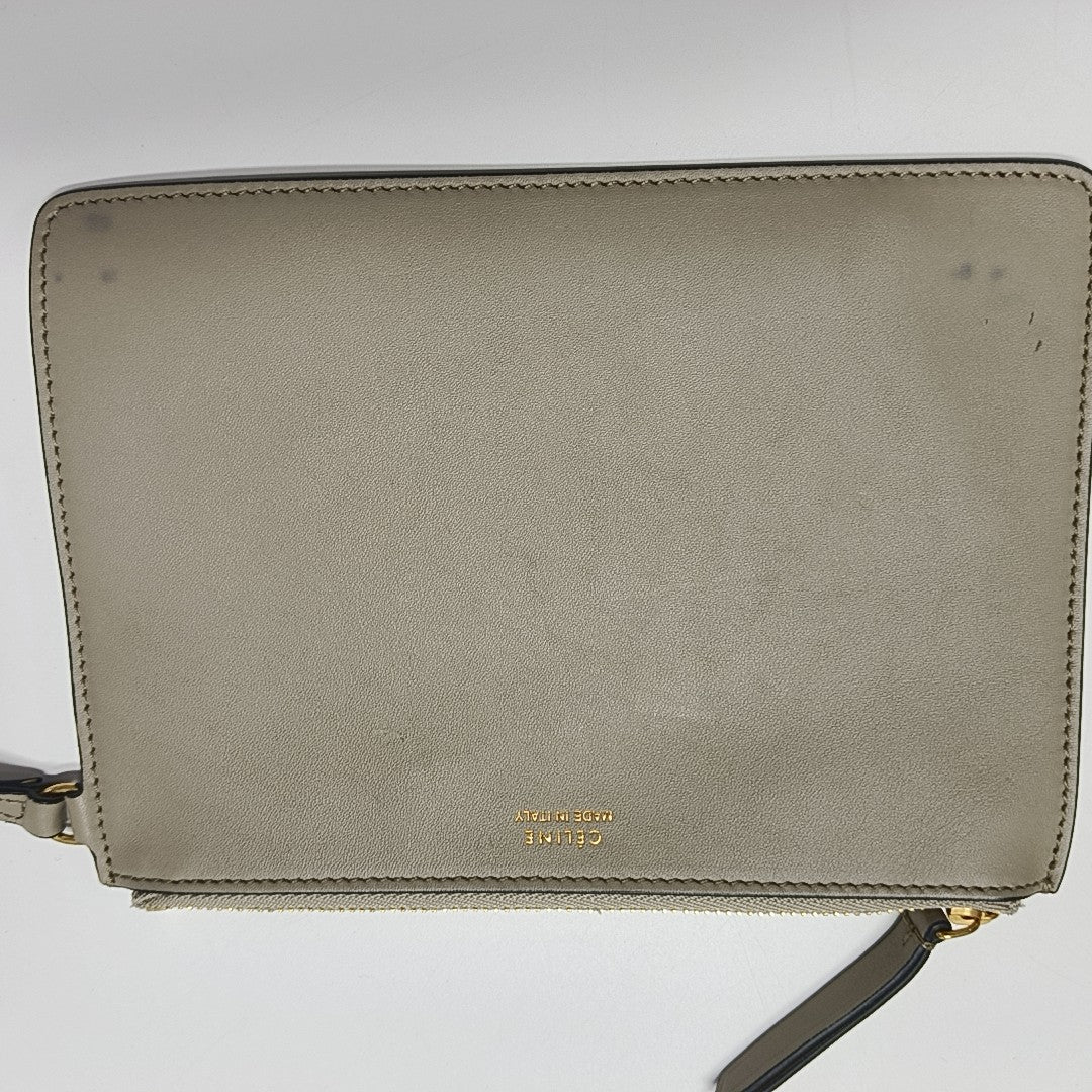 TWISTED CABAS Small Calfskin Gray