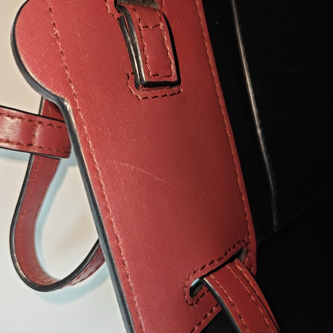 Lazo Calfskin Red