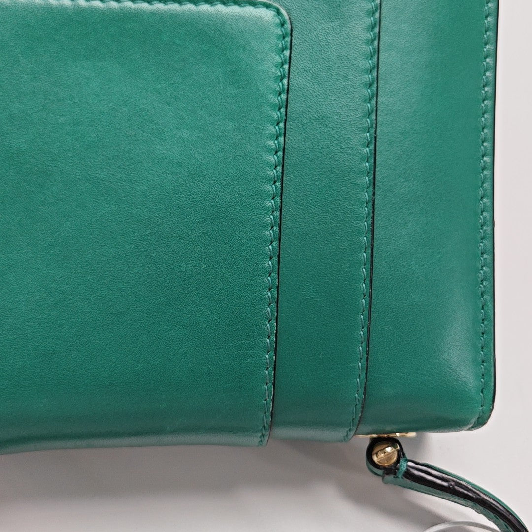 SERPENTI FOREVER Calfskin Green