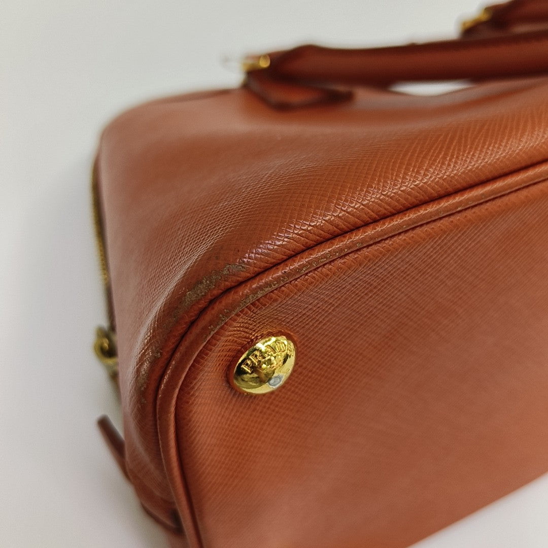 Promenade Saffiano Calfskin Orange