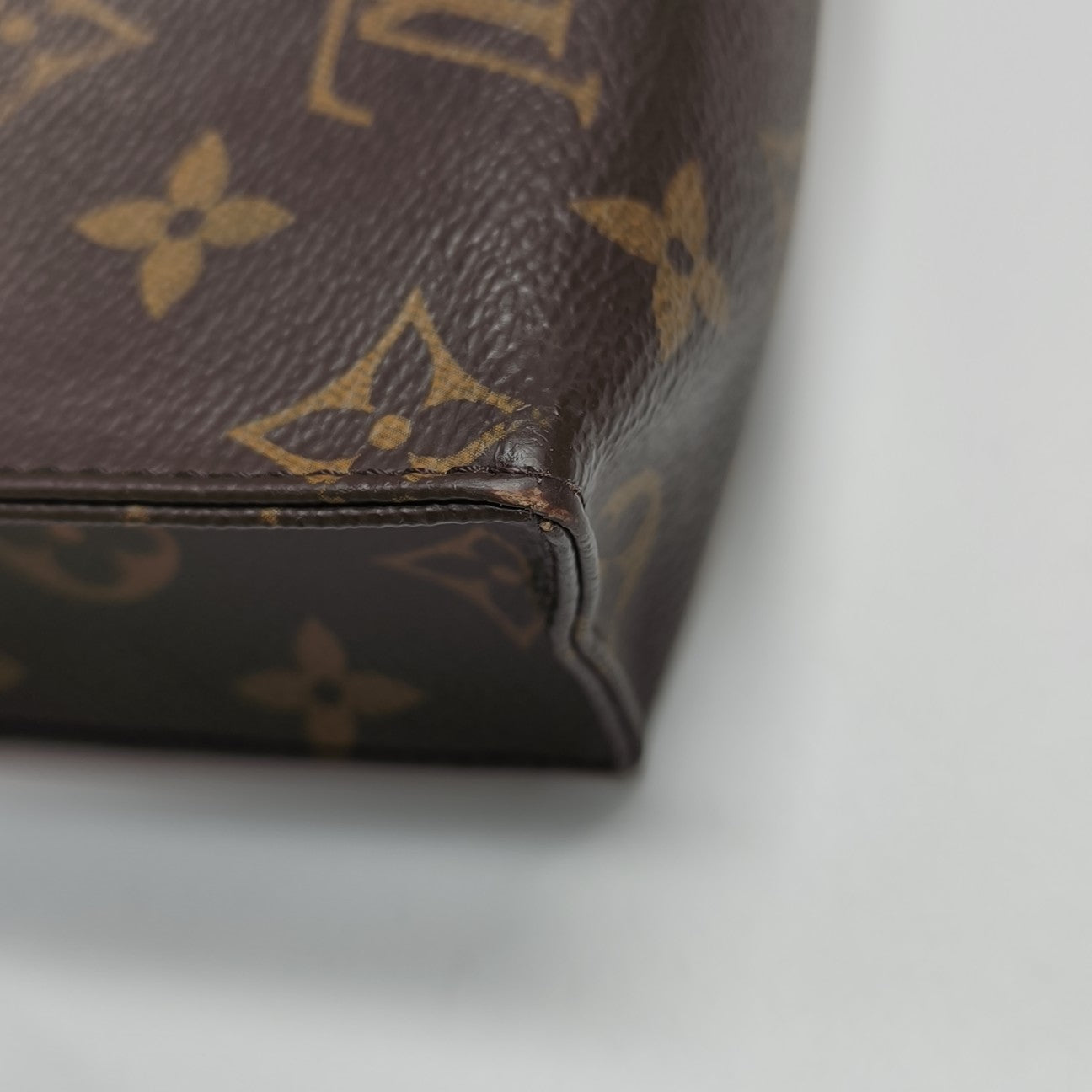 TOILET POCKET 26 Monogram Coated Canvas Brown