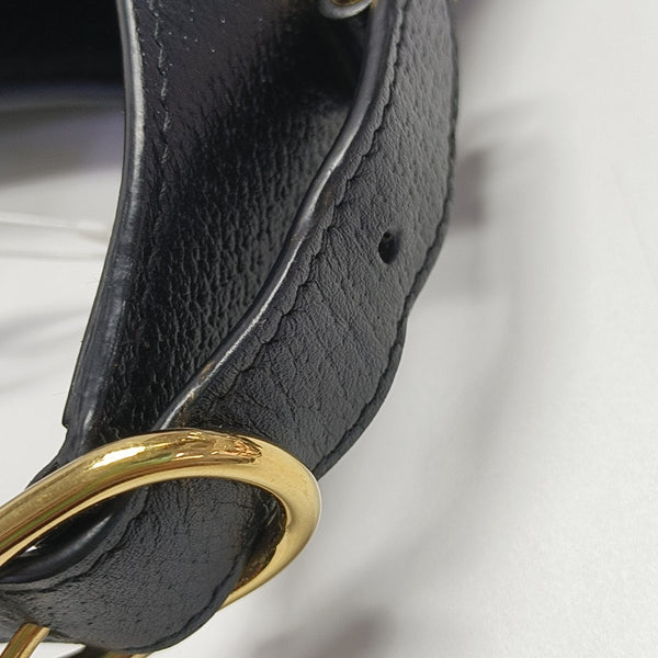 Jackie 1961 Small Monogram Denim Black