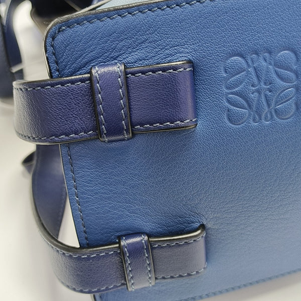 Hammock Small Calfskin Blue