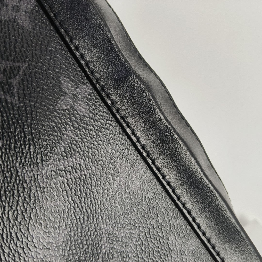 SOFT TRUNK Monogram Coated Canvas Black