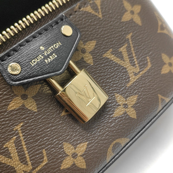 Vanity Chain Pouch Monogram Coated Canvas Brown